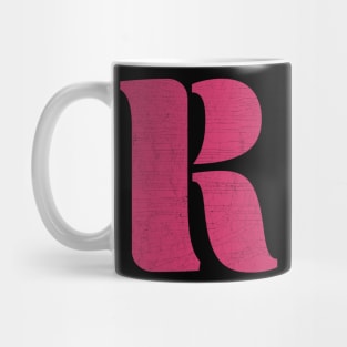 Pink Alphabet R Mug